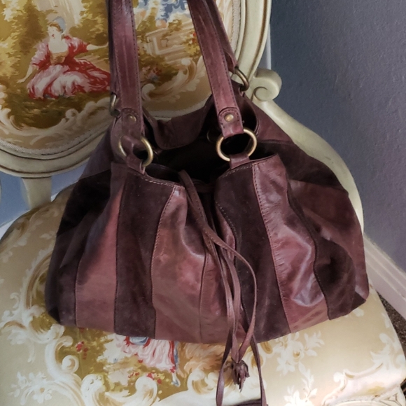 Italian Leather shoulder bag - Picture 2 of 3